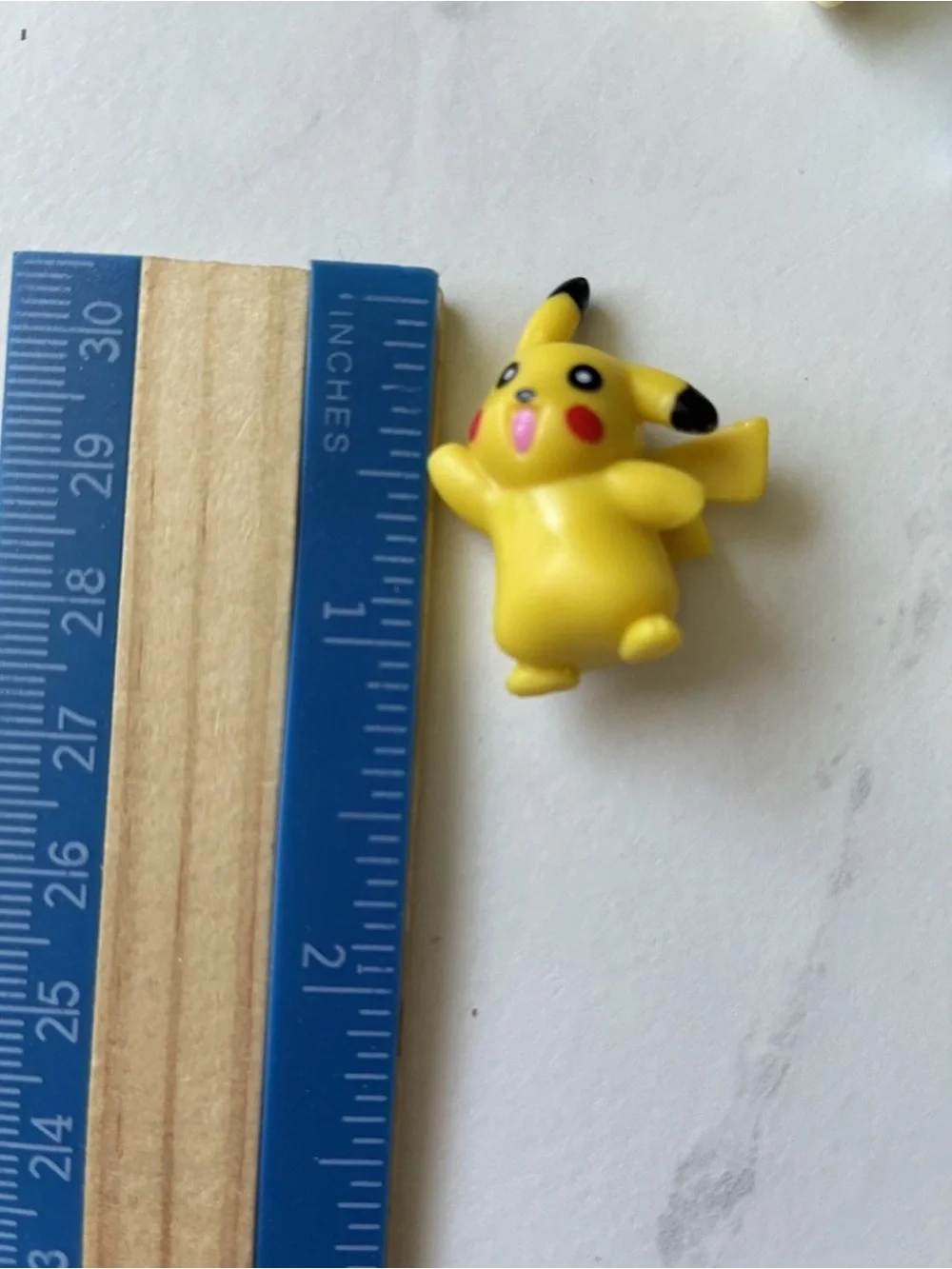 Pokémon Mini Figurine Lot - Assorted Colors (Yellow, Blue, Pink, Green)